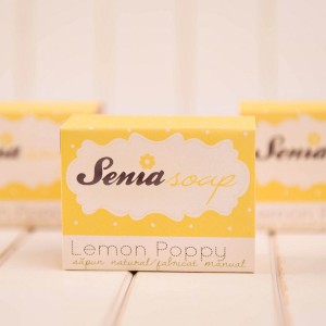 Sapun exfoliant "Lemon Poppy" 100 gr